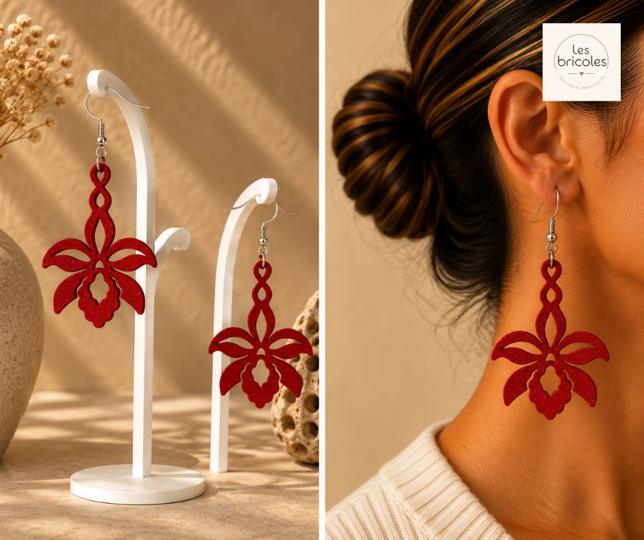 Cattleya, coloris Rouge, collection Coquette