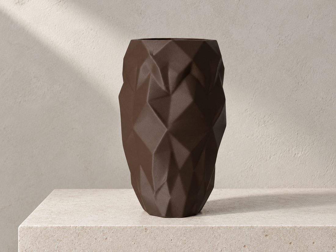 VAS-FAC-02, coloris Chocolat (mat), collection Élan