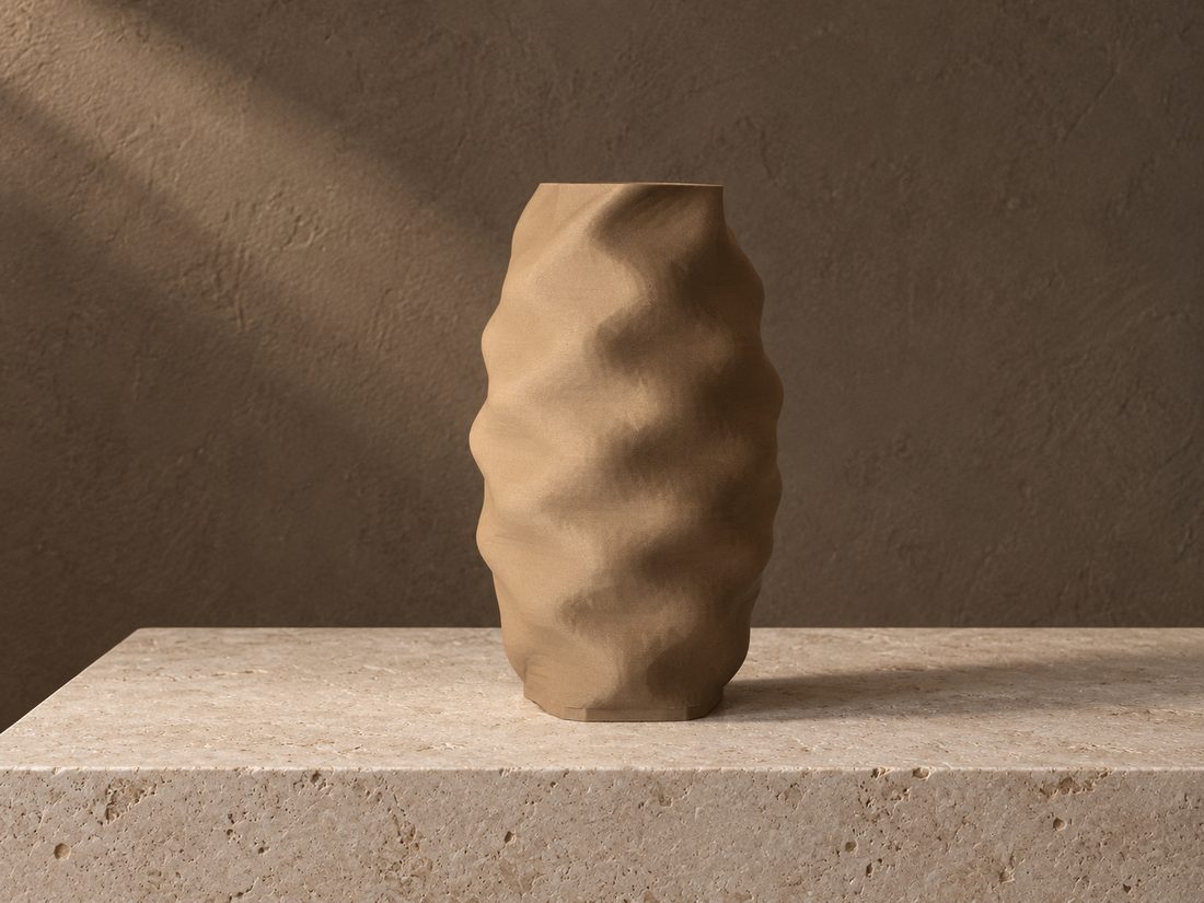 VAS-OND-02, coloris Sable/beige (mat), collection Élan