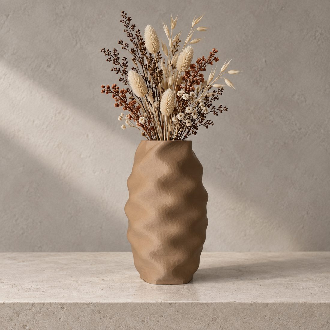 VAS-OND-02, coloris Sable/beige (mat), collection Élan
