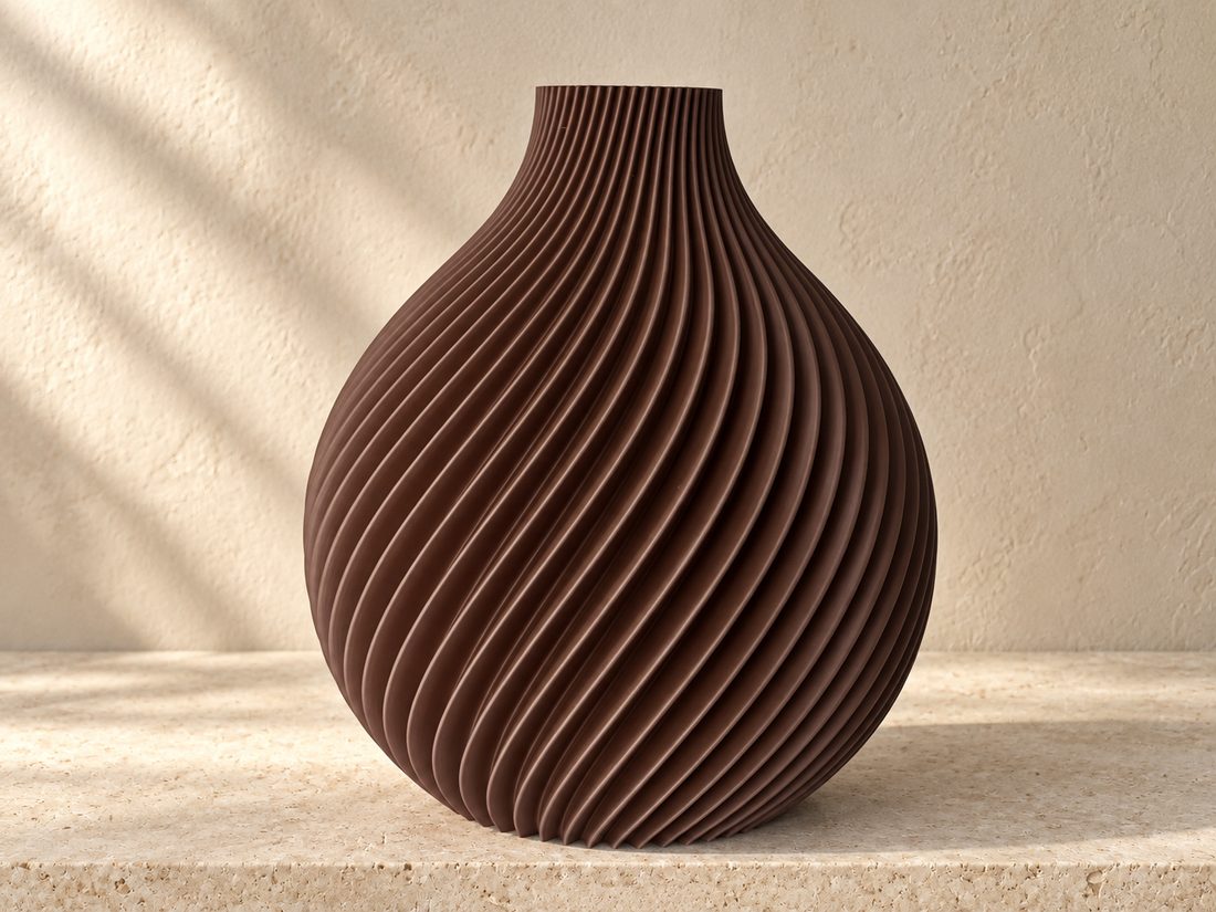 VAS-SPI-03, coloris Chocolat (mat), collection Élan