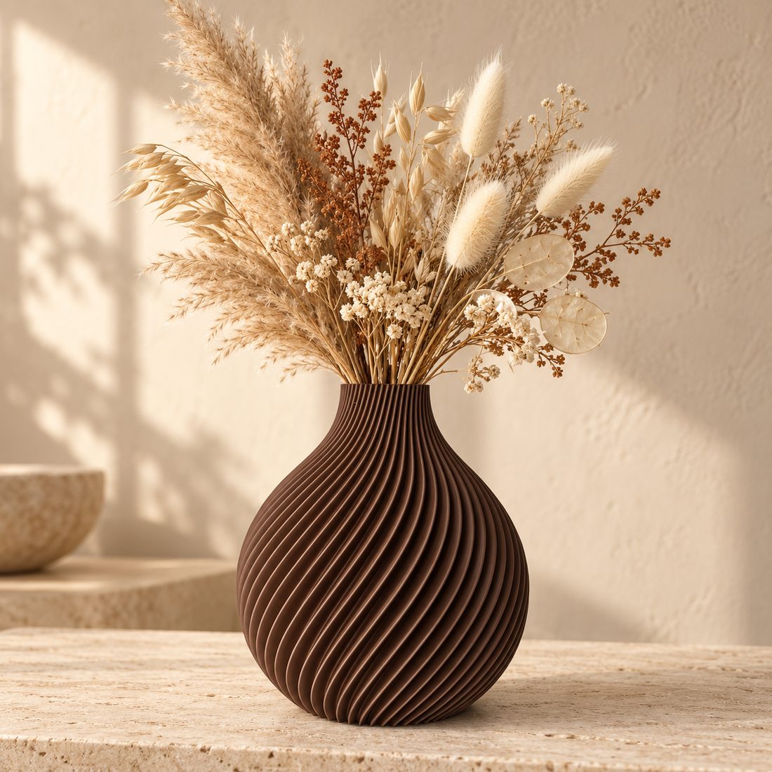VAS-SPI-03, coloris Chocolat (mat), collection Élan