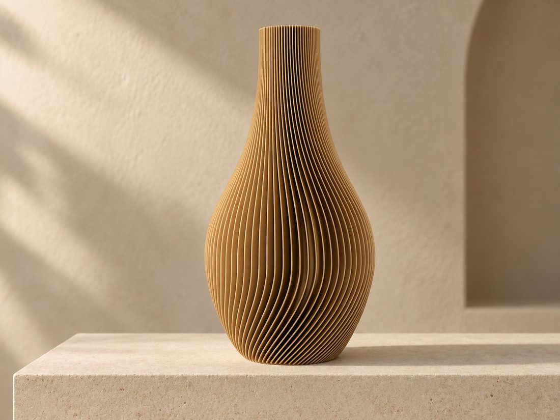 VAS-SPI-04, coloris Sable/beige (mat), collection Élan
