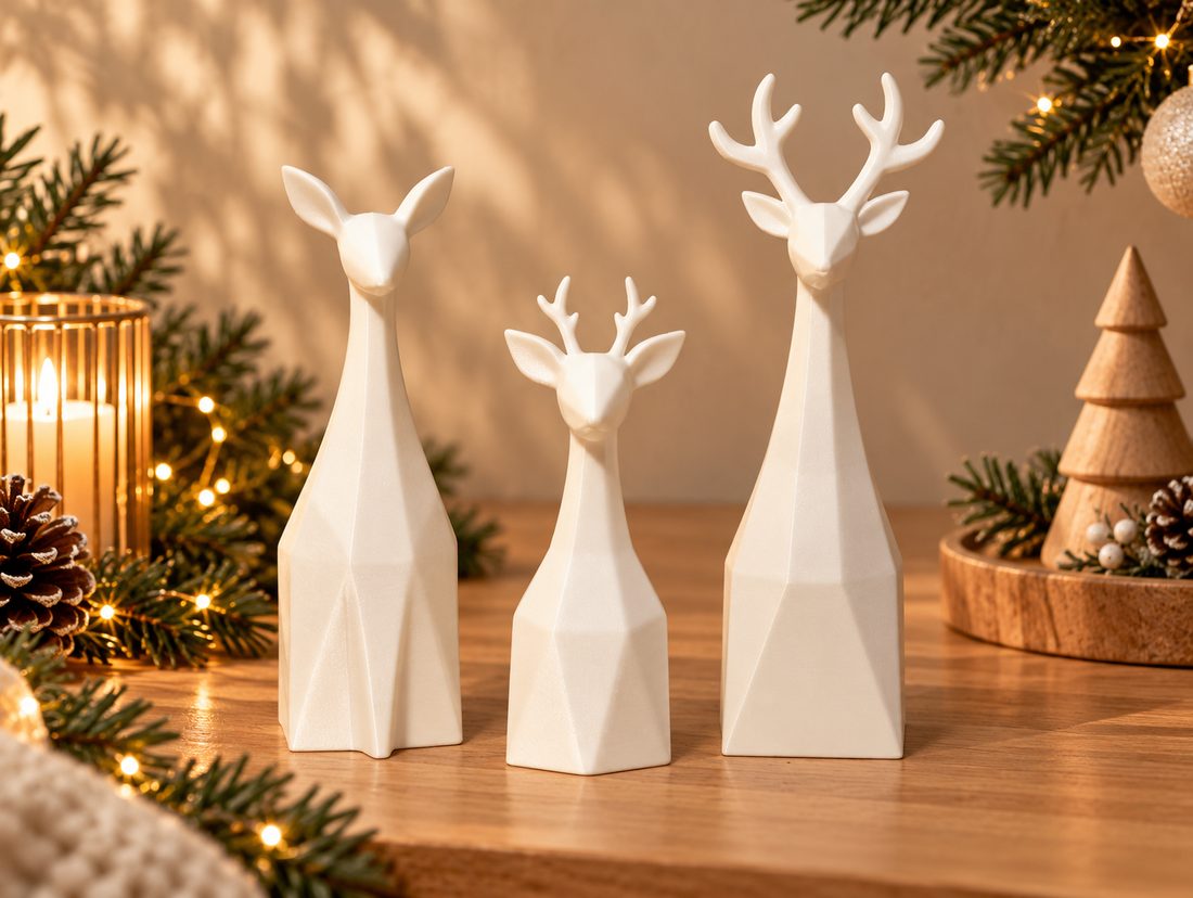 La Tribu, coloris Blanc mat, collection Noël