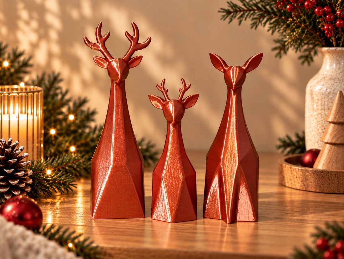 La Tribu, coloris Rouge cuivré, collection Noël