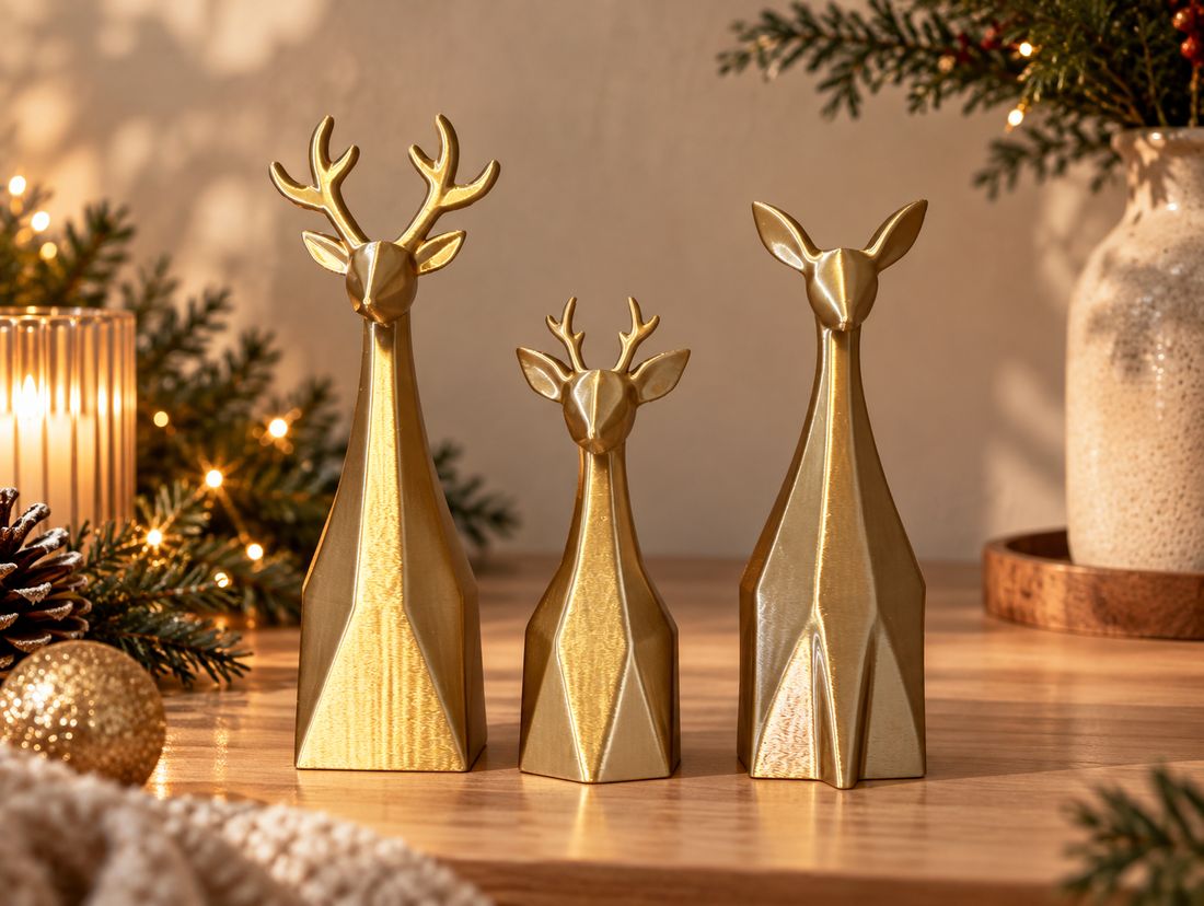 La Tribu, coloris Doré, collection Noël
