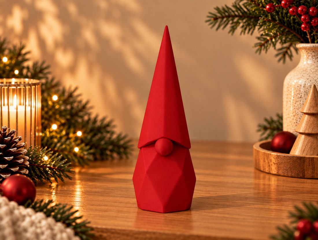 Lutin de Noël, coloris Rouge, collection Noël