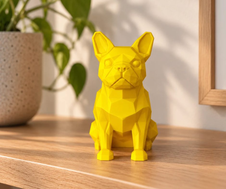 Le Bouledogue, coloris Jaune, collection Intemporels
