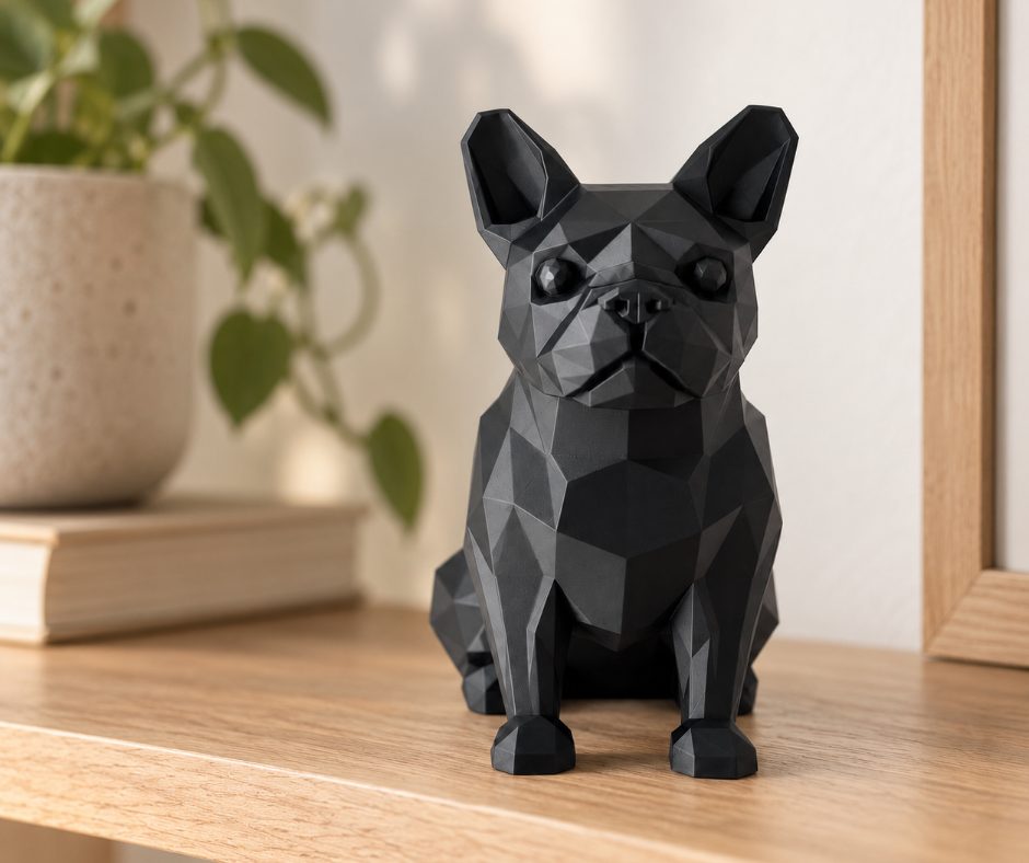 Le Bouledogue, coloris Noir, collection Intemporels