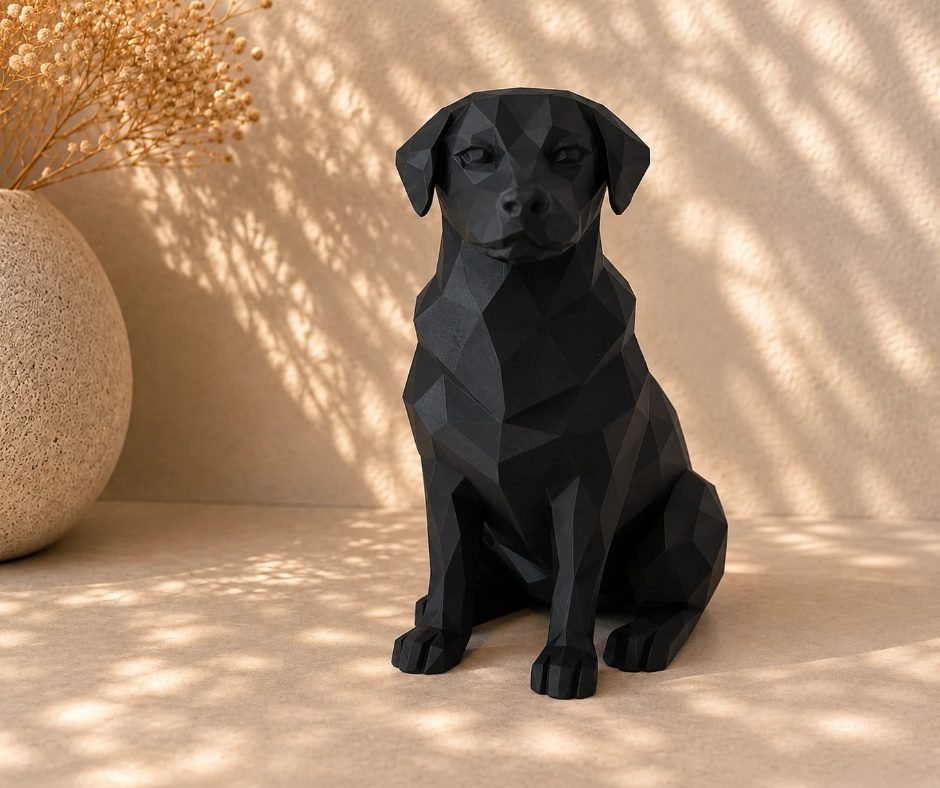 Le Chien Fidèle, coloris Noir, collection Intemporels