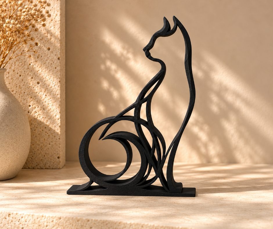 Chat filigrane, collection Intemporels